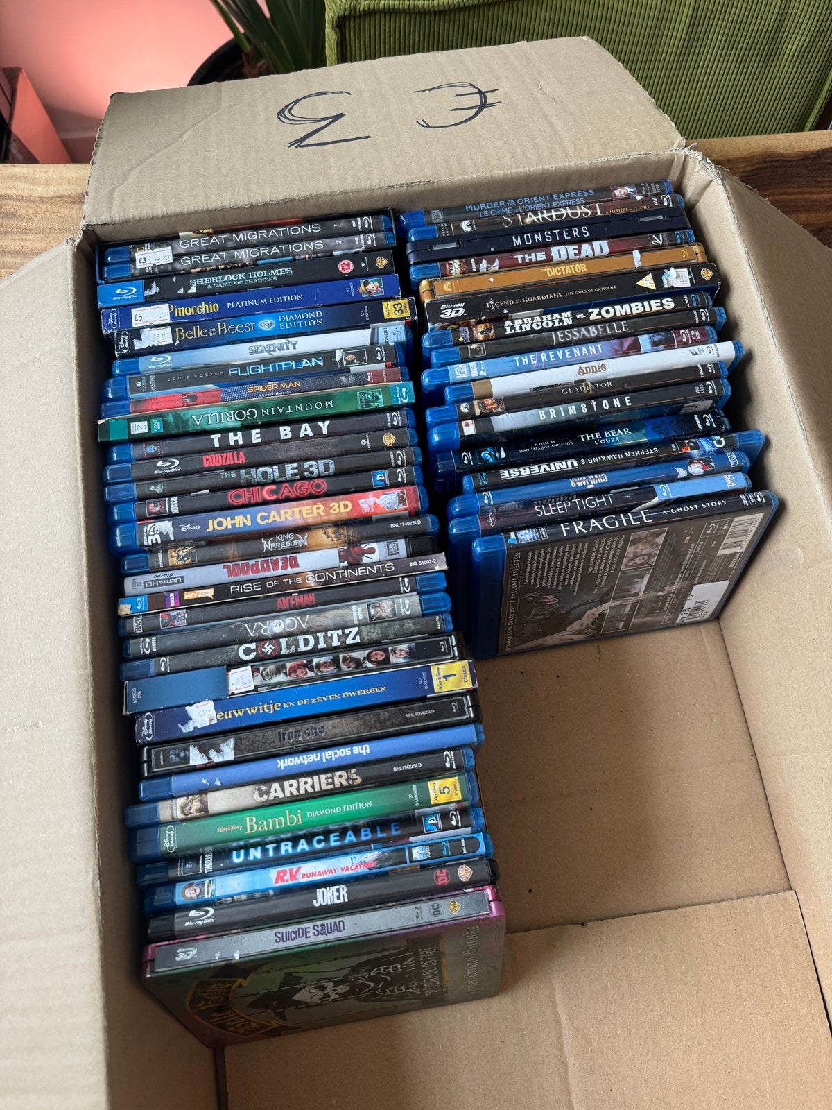 Grote collectie Blu-rays: films en documentaires, Cd's en Dvd's, Vanaf 16 jaar, Nederlands, Ophalen of Verzenden, Inclusief doosje