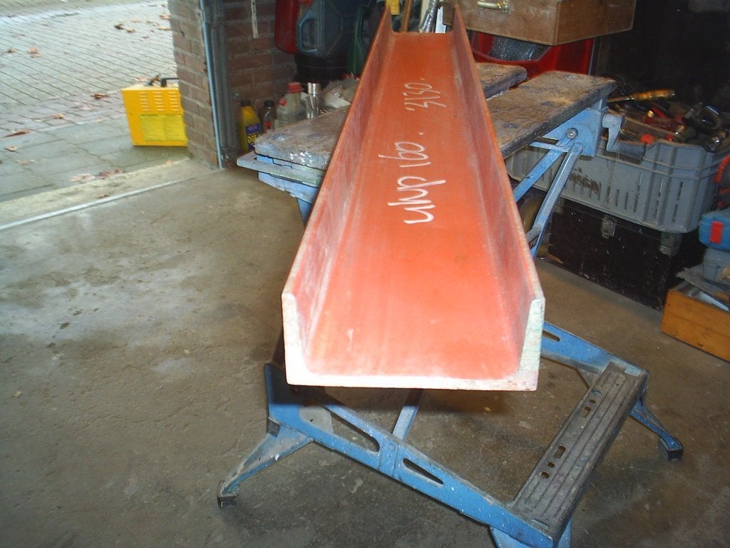U balkje, nieuw., Doe-het-zelf en Verbouw, Ophalen, Nieuw, IJzer