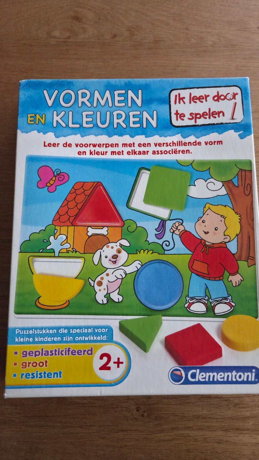 clementoni vormen en kleuren, Ophalen of Verzenden, Zo goed als nieuw