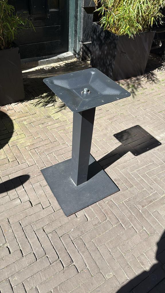 Tafelonderstel 6x (ook per stuk verkrijgbaar), Huis en Inrichting, Tafelonderdelen, Tafelpoot, Gebruikt, Vierkant, Minder dan 50 cm