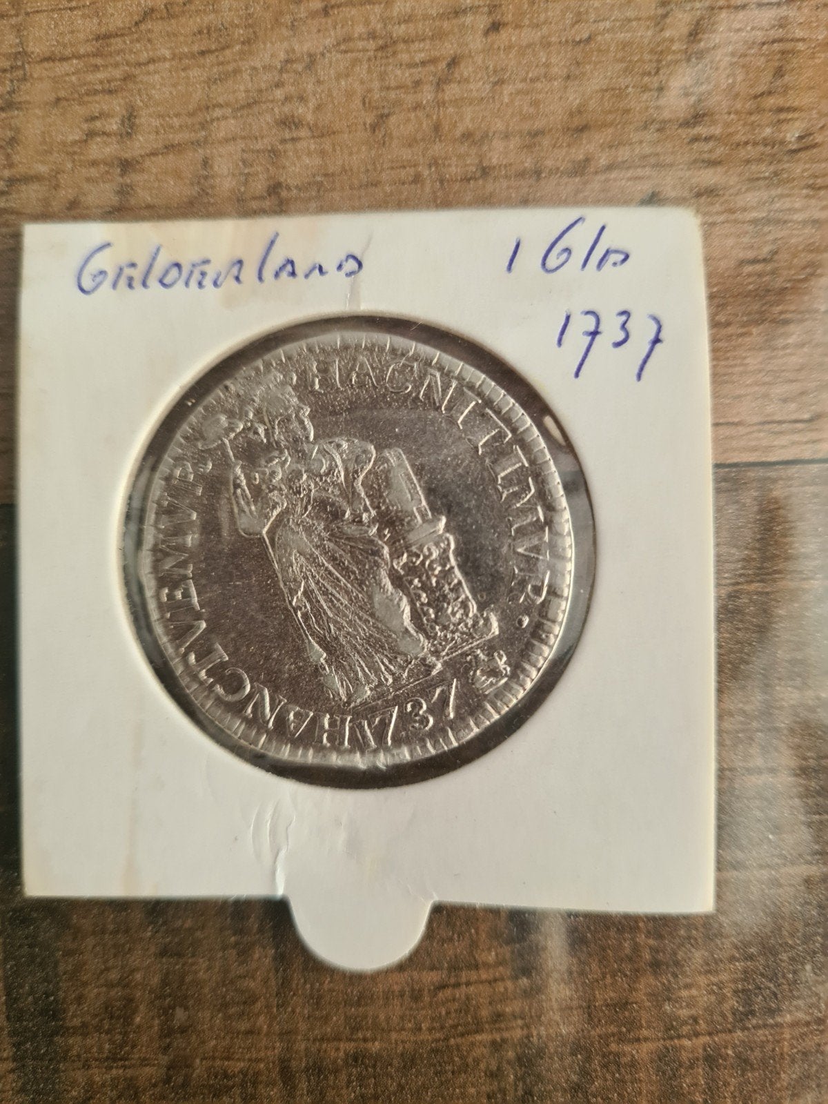 Oude munt uit 1737, Ophalen of Verzenden, Koningin Juliana, 1 gulden