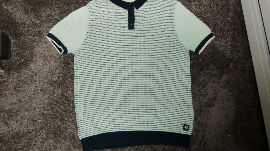 Polo  Blue Industry  maat L, Maat 52/54 (L), Blue Industry, Ophalen of Verzenden, Zo goed als nieuw