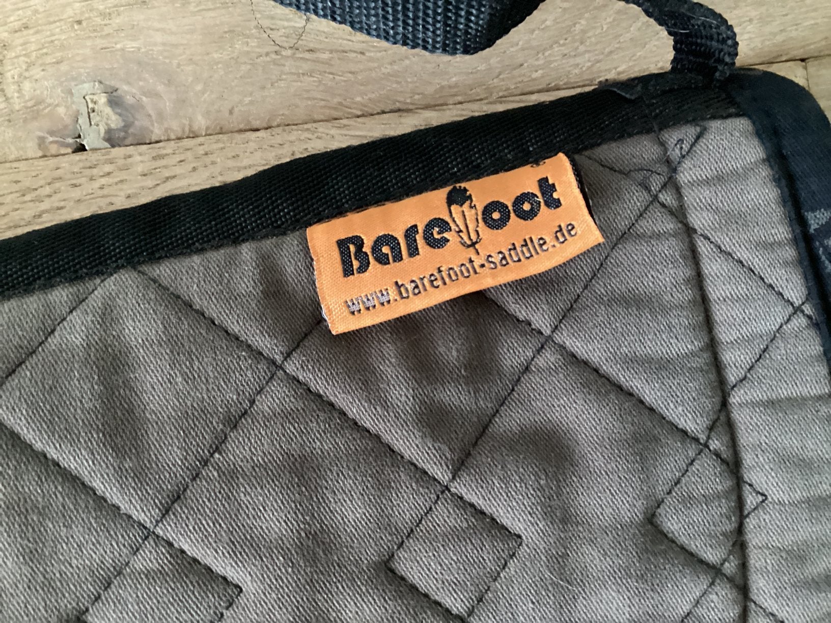 Barefoot grandeur dekje pad voor oa boomloos zadel bruin wol, Ophalen of Verzenden, Gebruikt