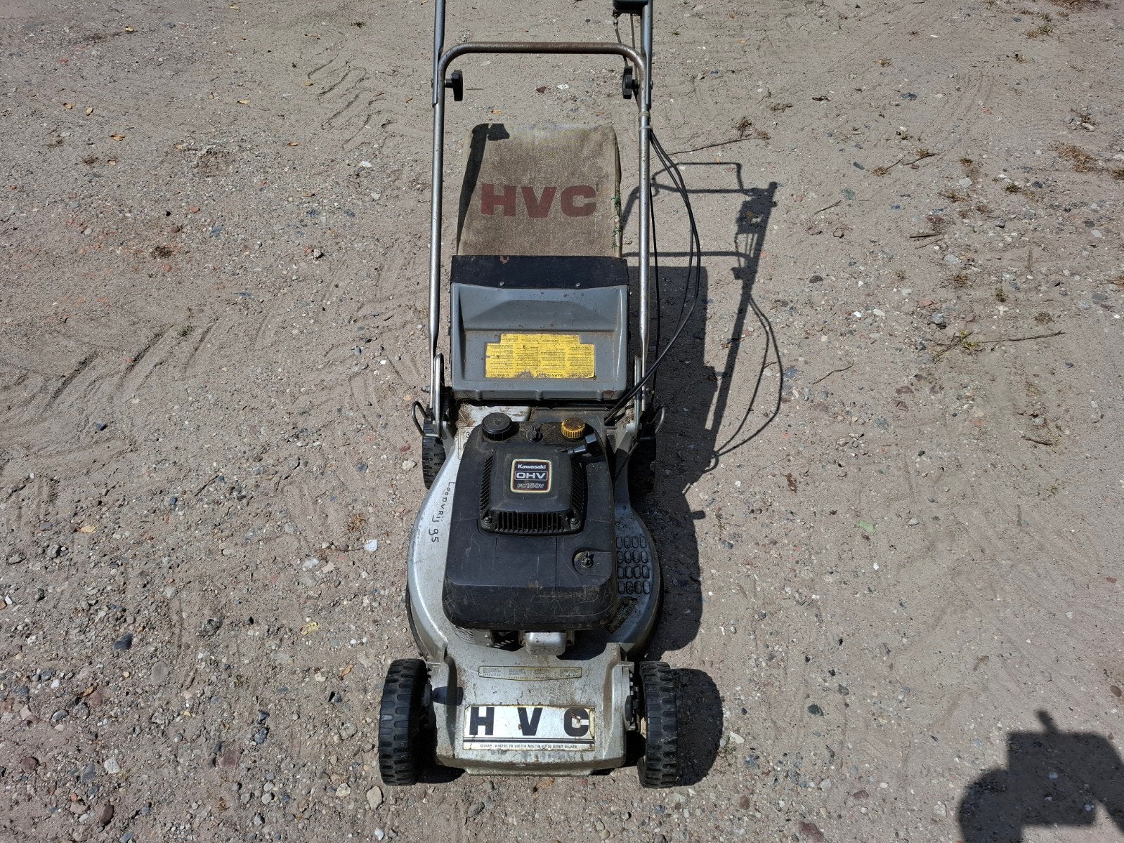 HVC Grasmaaier met Kawasaki OHV FC150V Motor, Ophalen, Cirkelmaaier, Gebruikt, HVC