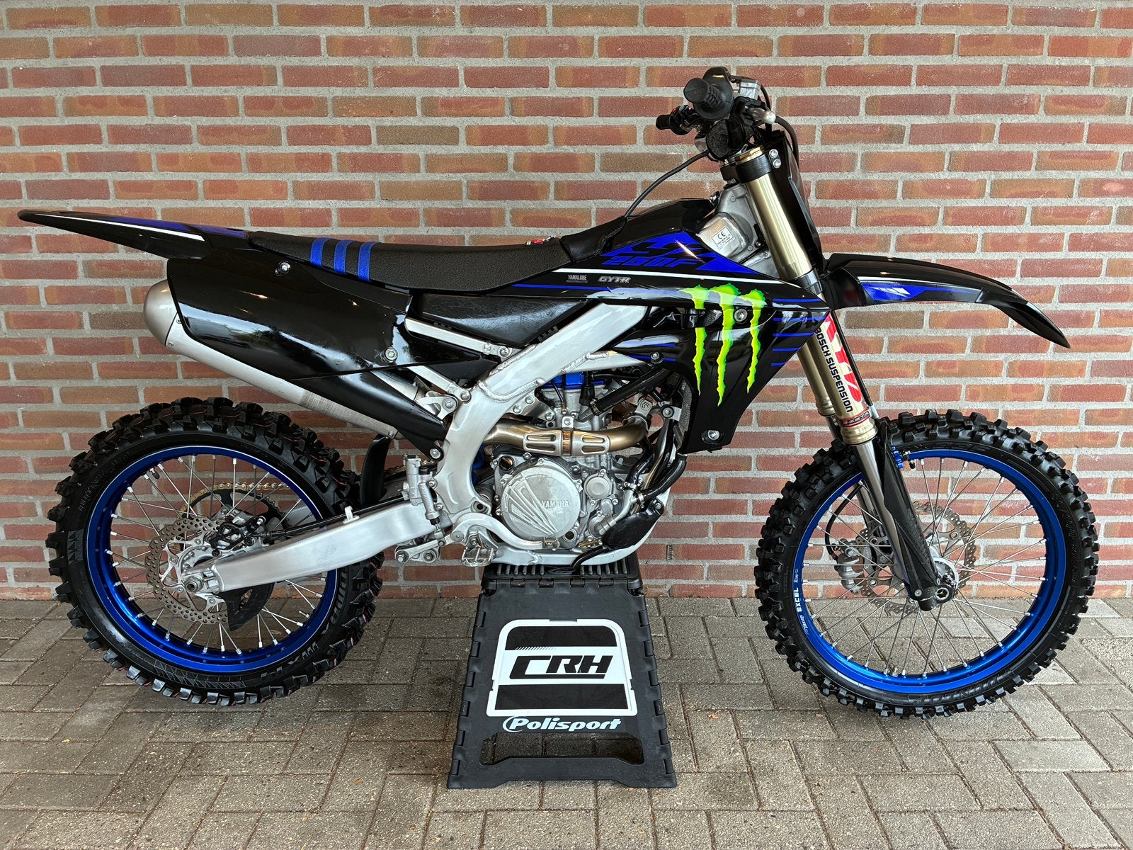 Yamaha YZ250F 2022, 250 cc, Crossmotor, 1 cilinder, Gebruikt