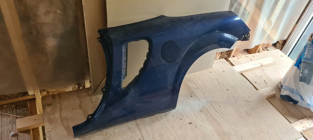 Toyota MR2 zzw30 spatscherm LA Brilliant Blue Pearl 8K8, Ophalen, Gebruikt, Spatbord, Toyota
