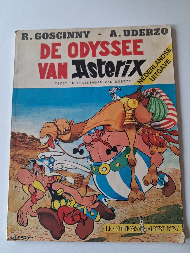 De Odyssee van Asterix, Gelezen, Ophalen of Verzenden, Goscinny Uderzo, Eén stripboek