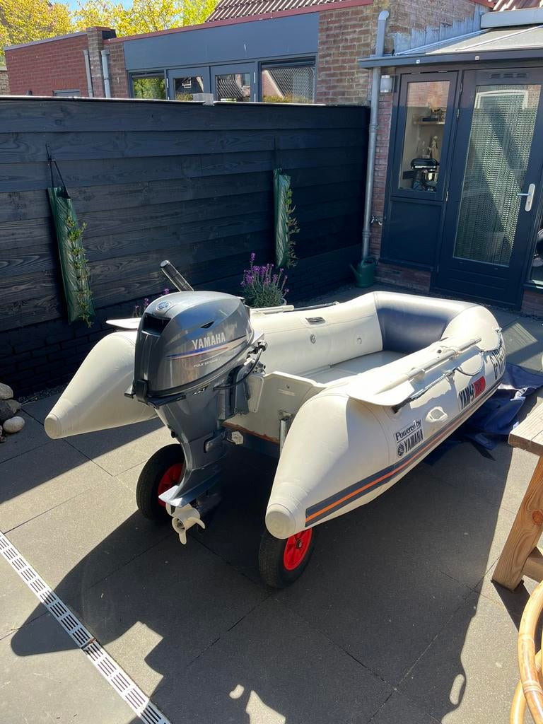 YAM 310S met Yamaha 15PK, Watersport en Boten, Ophalen, Aluminium, Yam, Zo goed als nieuw