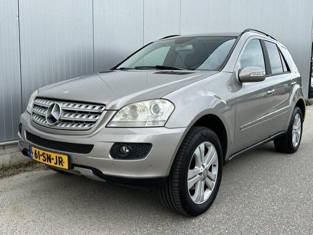 Mercedes-Benz M-Klasse 350 V6, YOUNGTIMER nette auto, Automaat, Gebruikt, Zwart, Zilver of Grijs