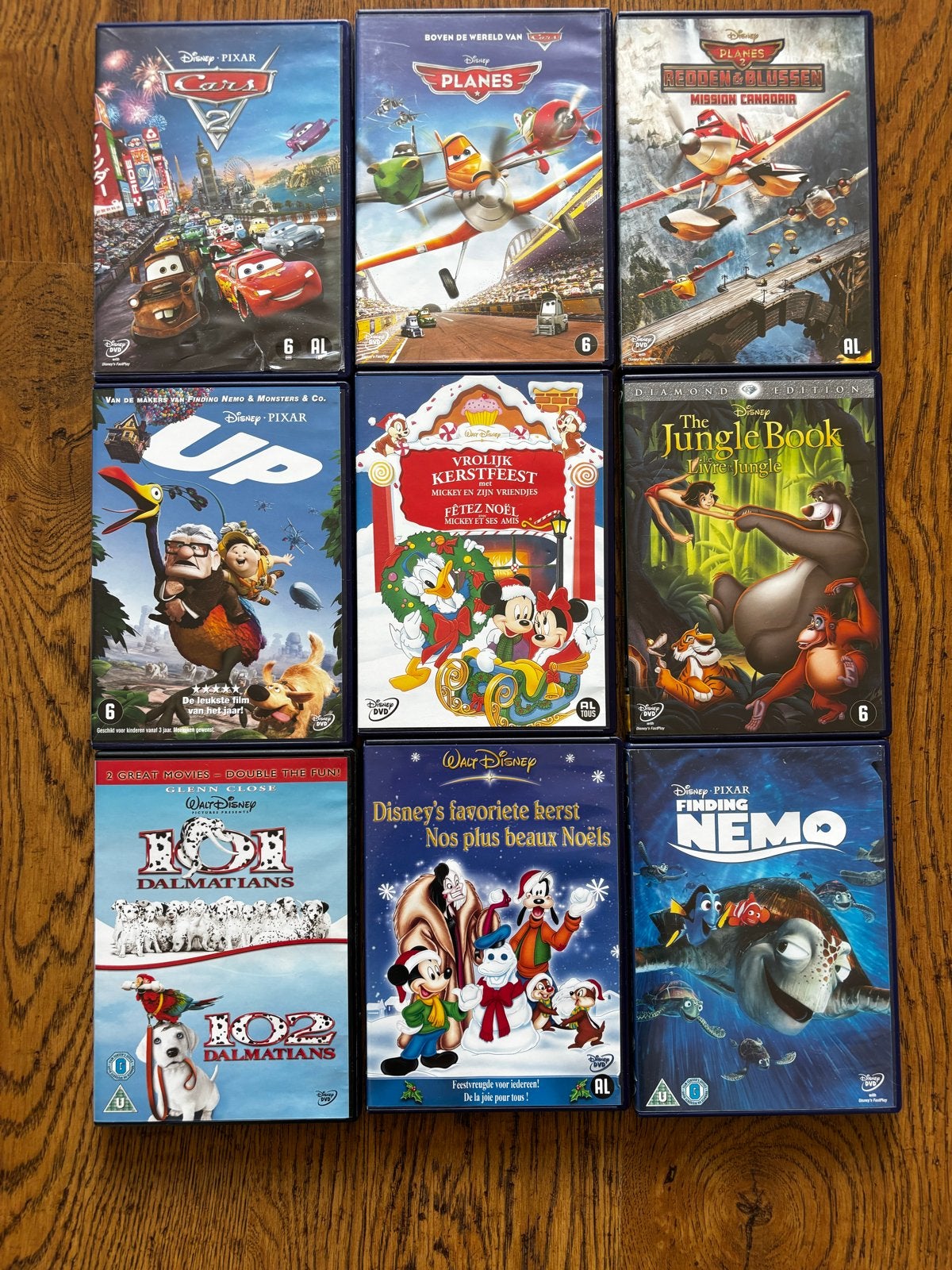 Grote collectie Disney en Pixar films op DVD, Animatie, Verzamelbox, Alle leeftijden, Nederlands