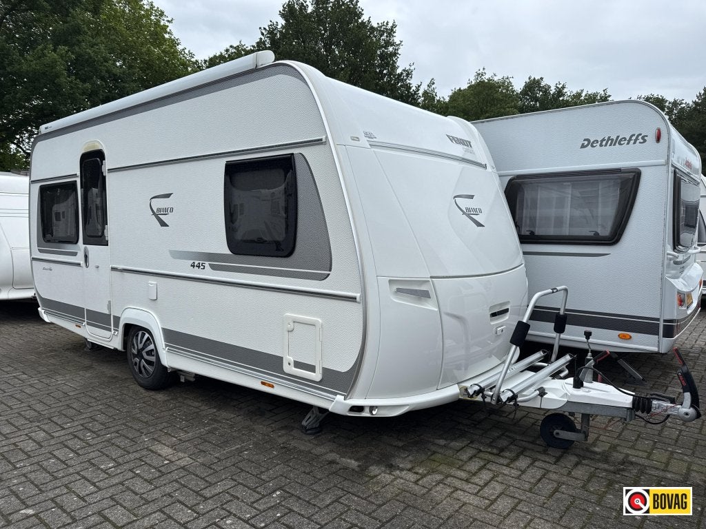 Fendt Bianco Selection 445 TFB Mover/Luifel/Fietsdrager, Caravans en Kamperen, Rondzit, Bedrijf, Schokbreker, Overige typen