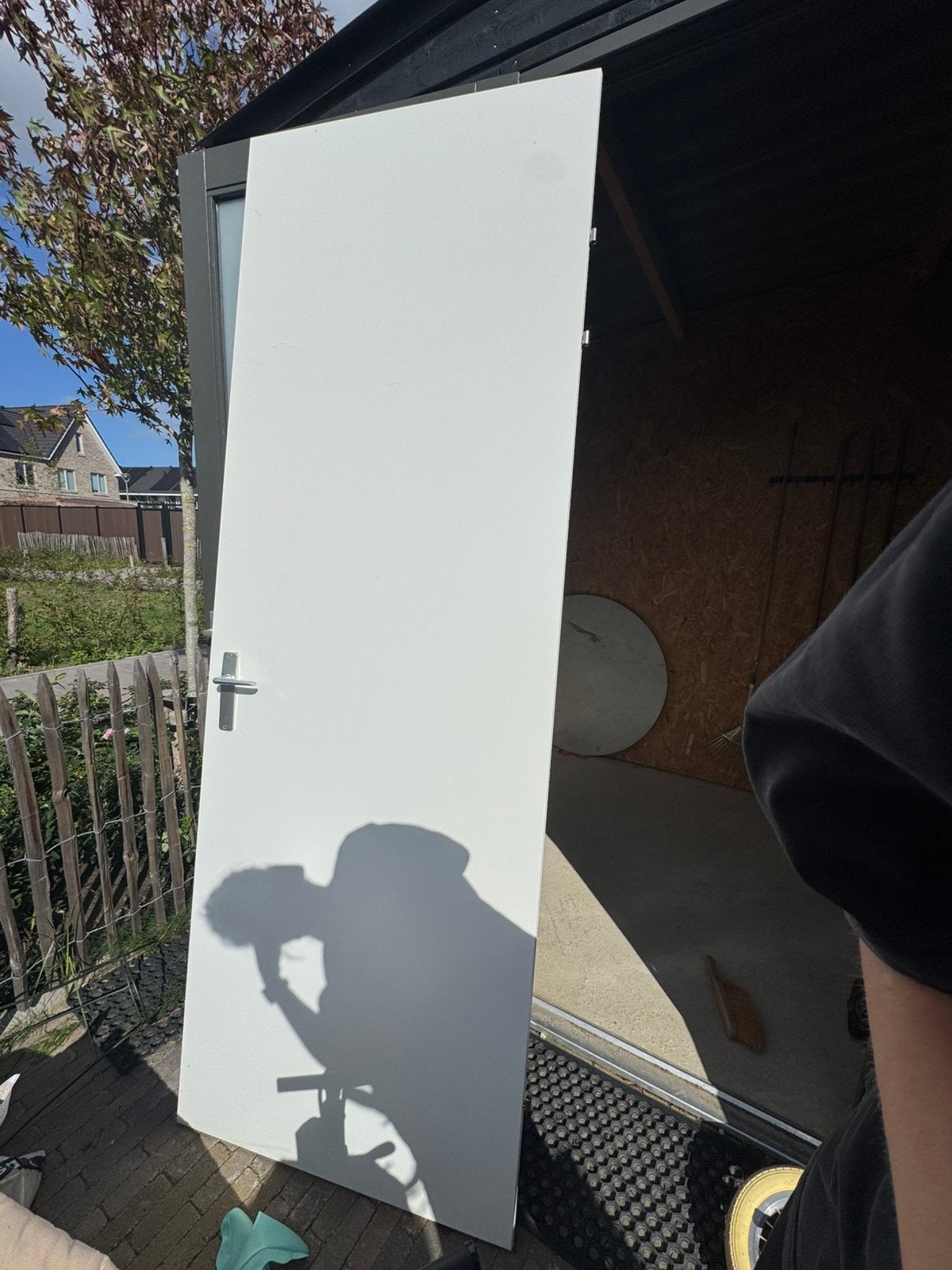 Deur, Doe-het-zelf en Verbouw, Ophalen, 80 tot 100 cm, 215 cm of meer, Binnendeur