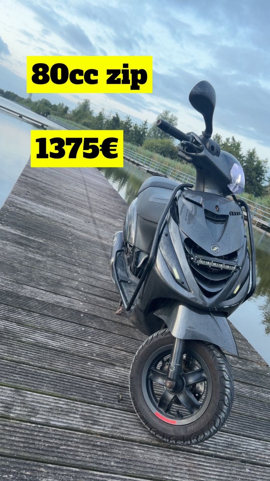Zip80cc, Fietsen en Brommers, Ophalen of Verzenden, Zo goed als nieuw, Benzine, Overige modellen