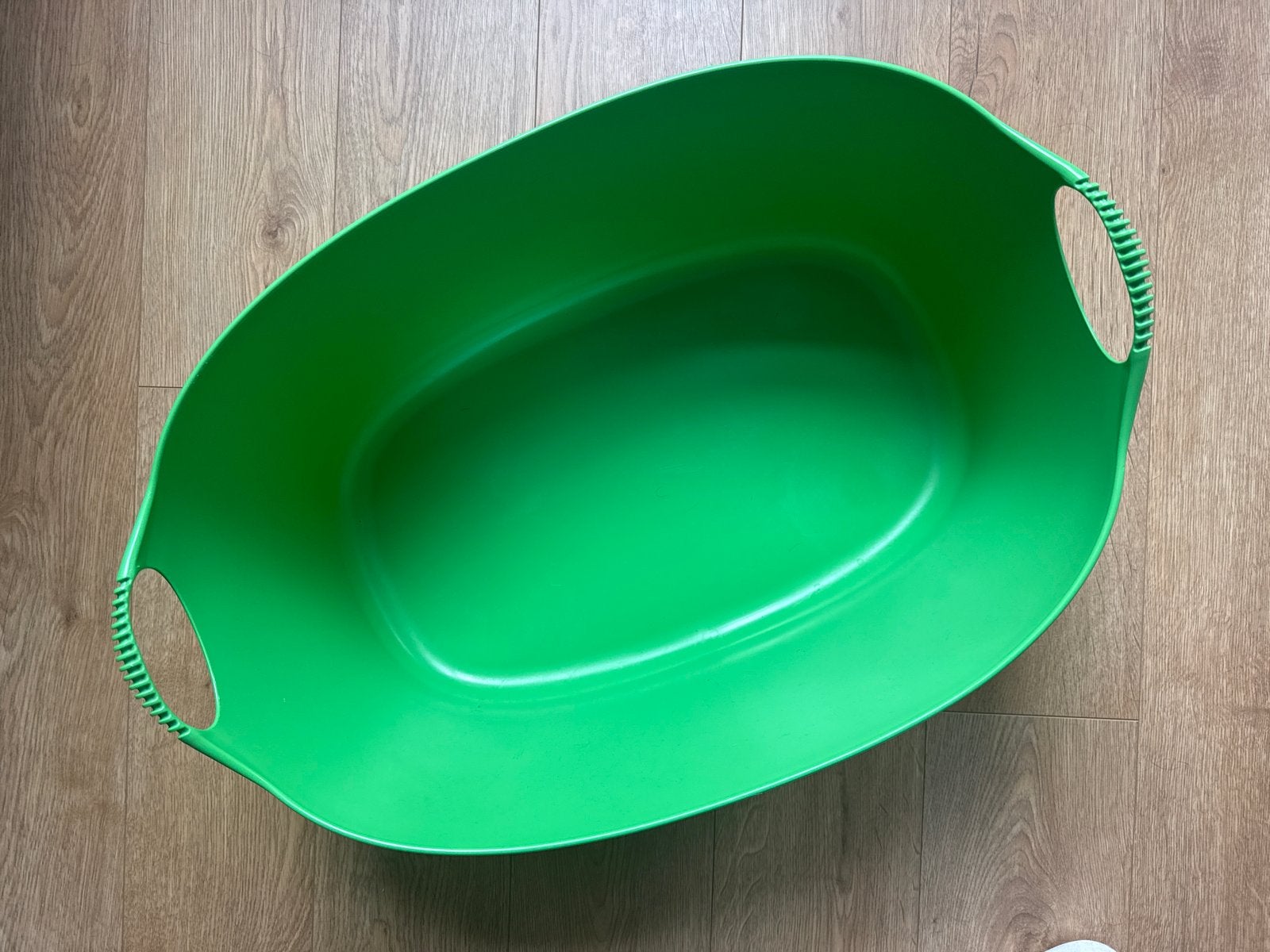Groene flexibele wasmand / opbergmand, Ophalen of Verzenden, Zo goed als nieuw, Groen, Kunststof