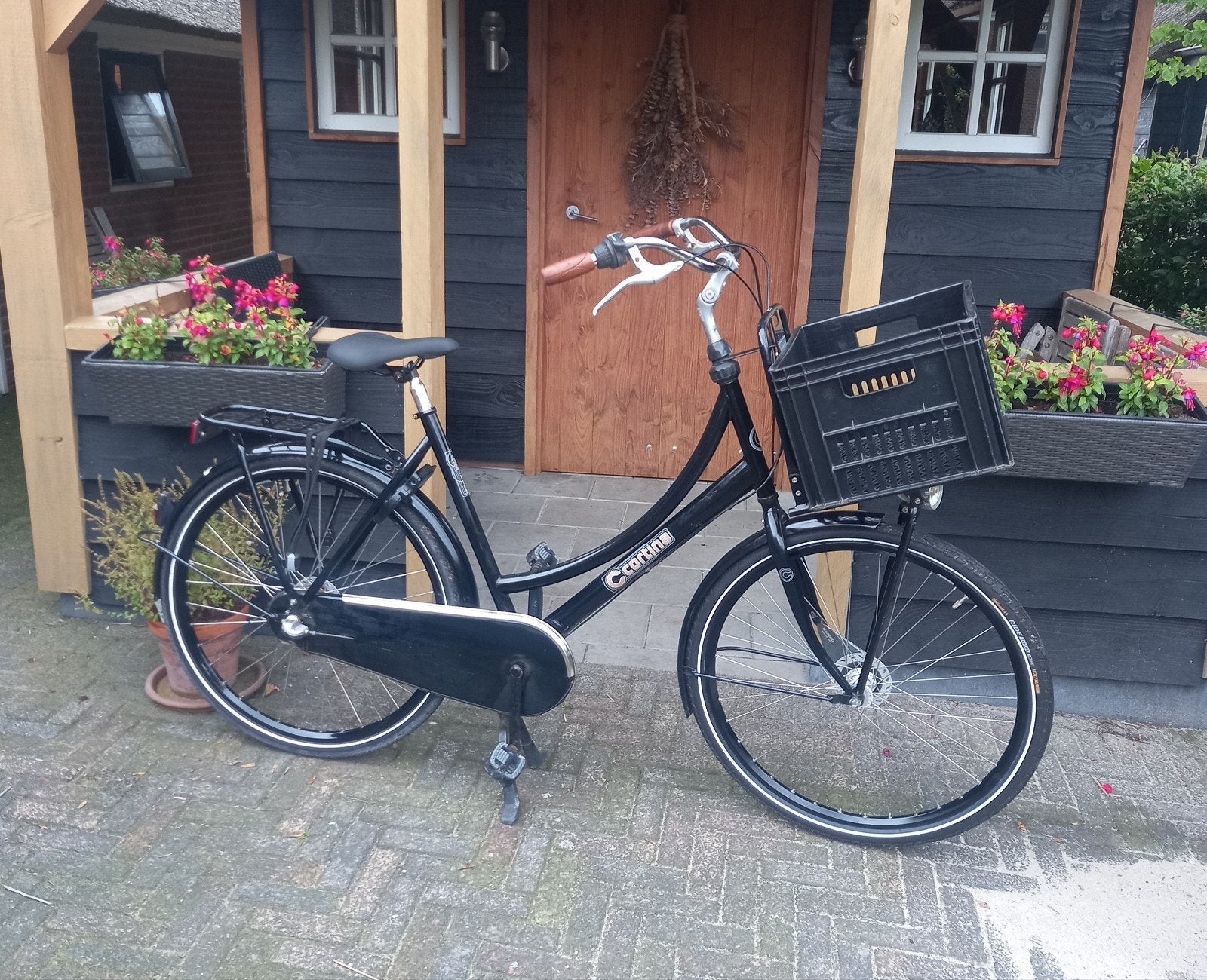 Omafiets 60 cm frame, Ophalen