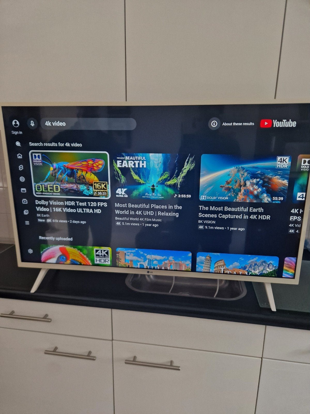 Lg smart tv 43 inch ultra hd 4k, Audio, Tv en Foto, Televisies, 50 Hz, Ophalen of Verzenden, Zo goed als nieuw, 100 cm of meer