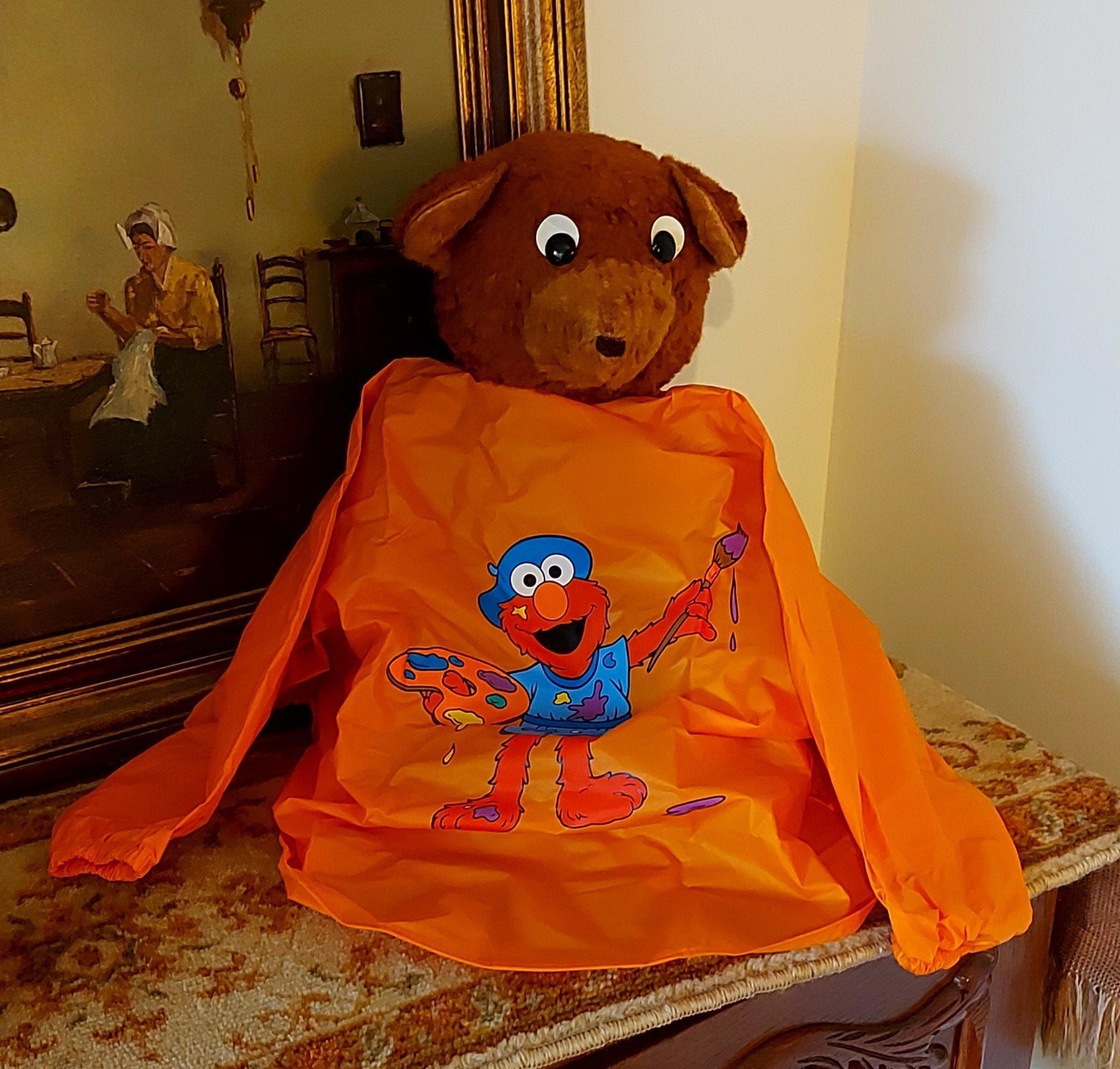 Nieuwe! Elmo kliederschort, Ophalen of Verzenden, Nieuw