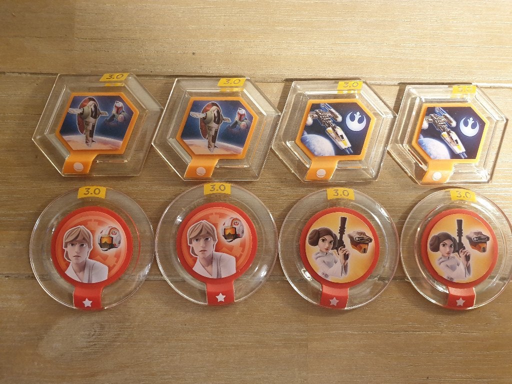 Disney Infinity 3.0 Star Wars Power Discs (Zgan), Ophalen of Verzenden, Zo goed als nieuw, Gebruiksvoorwerp