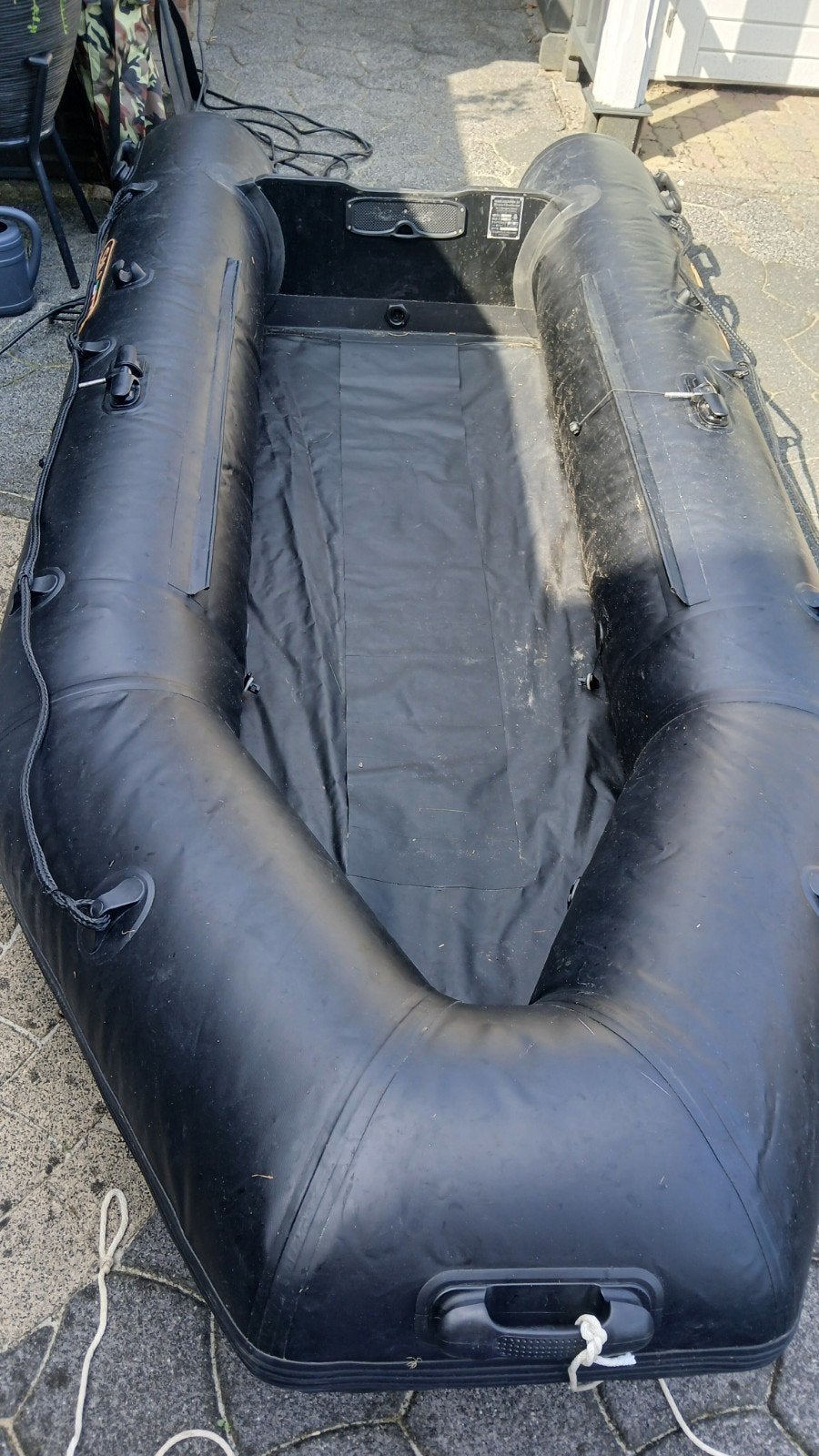 Opblaasbare boot incl. assesoires, Watersport en Boten, Kano's, Zo goed als nieuw, Ophalen of Verzenden
