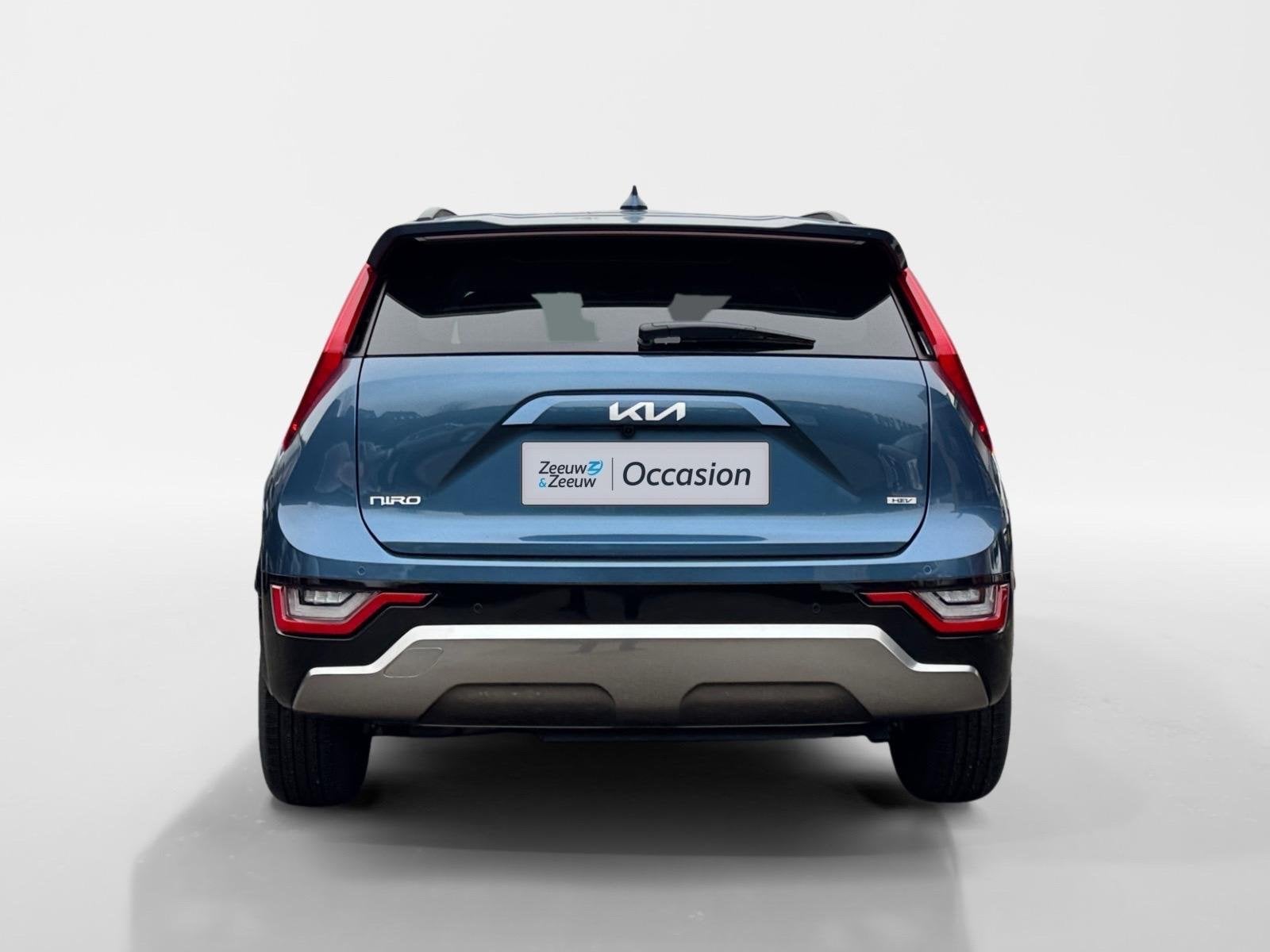 Kia Niro 1.6 GDi Hybrid DynamicPlusLine | Schuifdak | Head u, 137 pk, Gebruikt, Euro 6, Blauw