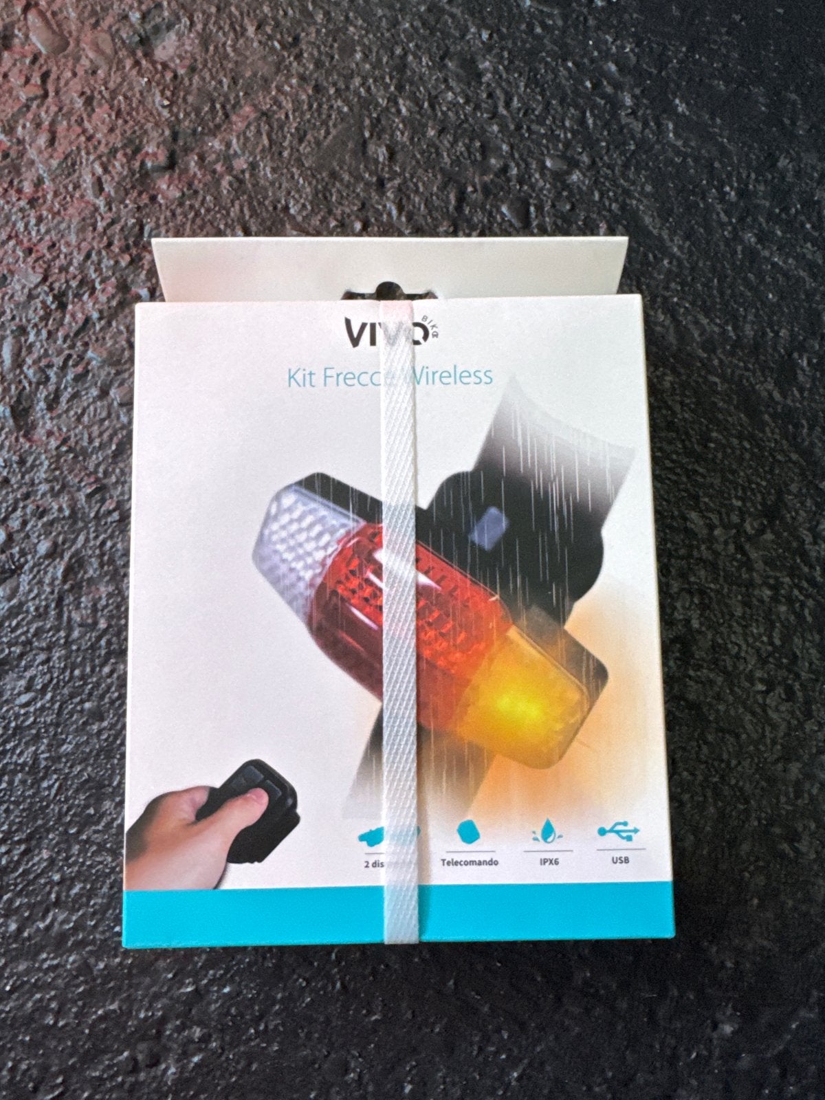 Nieuw Vivo Kit Freccia Wireless - Draadloze Fietsverlichting, Verlichtingsset, Nieuw, Ophalen of Verzenden, Oplaadbaar