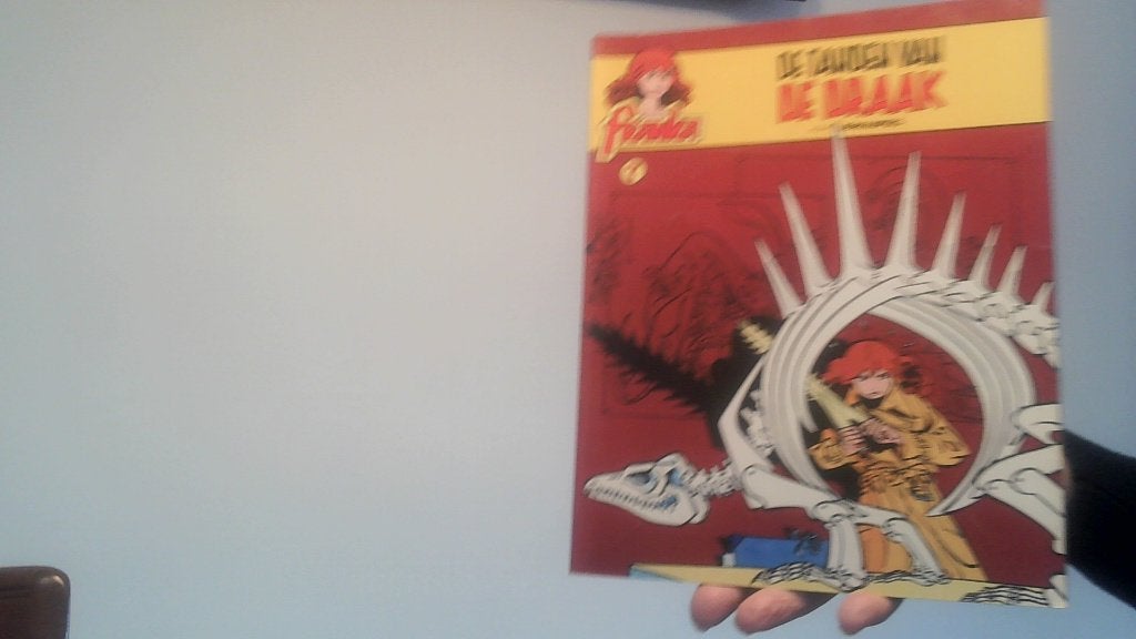 franka 7 de tanden van de draak eerste druk 1984, Eén stripboek, Ophalen of Verzenden, Zo goed als nieuw