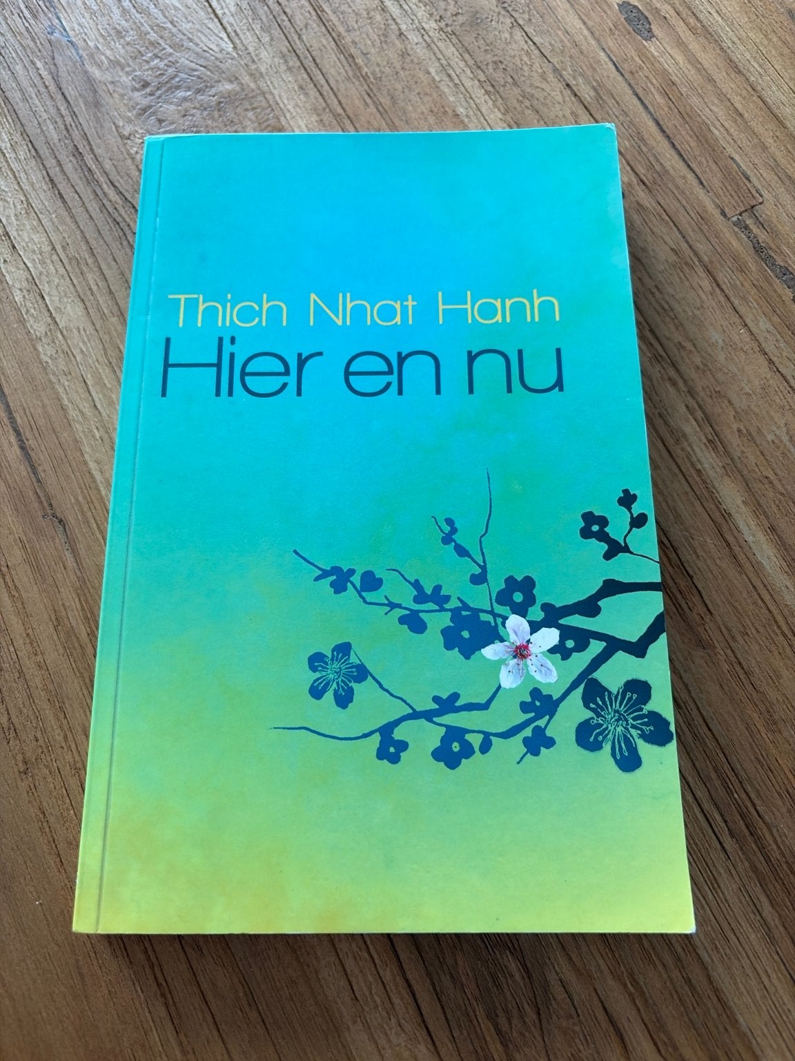 Thich Nhat Hanh - Hier en nu: De kracht van mindfulness, Boeken, Esoterie en Spiritualiteit, Ophalen of Verzenden, Gelezen, Meditatie of Yoga