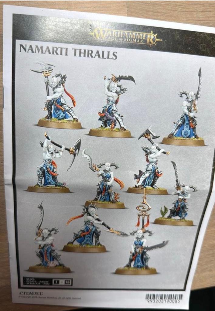 Warhammer AOS idoneth deepkin Namarti Thralls #1, Ophalen of Verzenden, Nieuw, Warhammer