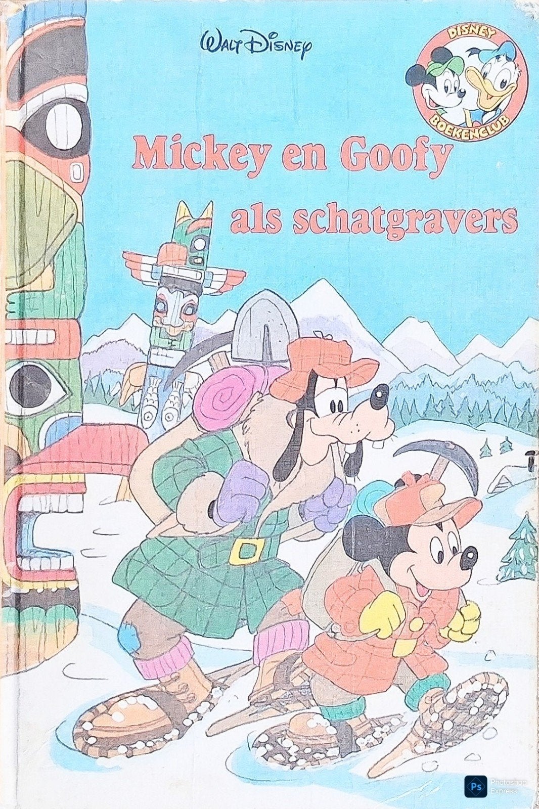 Mickey En Goofy Als Schatgravers, Gelezen, Fictie algemeen, Ophalen of Verzenden, Walt Disney.
