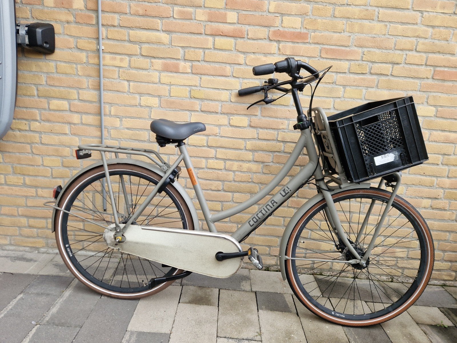Cortina U4 Damesfiets 28 inch met versnellingen en slot, Velgrem, Versnellingen, Ophalen, Overige merken