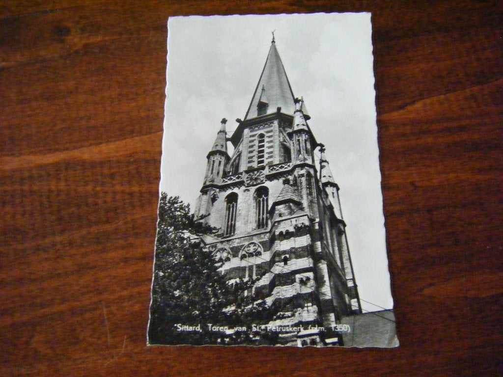 L40 - Sittard - Toren - Mooi/Oud, Ophalen of Verzenden, 1960 tot 1980, Limburg