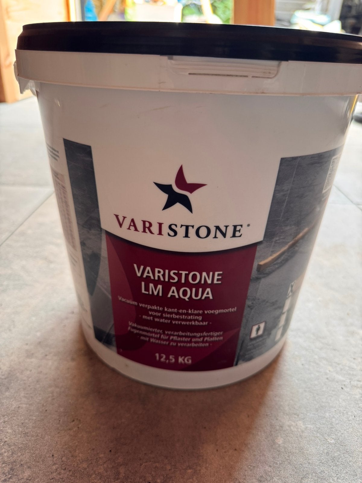 Varistone LM Aqua Naturel (12,5 kg emmer), Ophalen of Verzenden, Nieuw, Overige kleuren