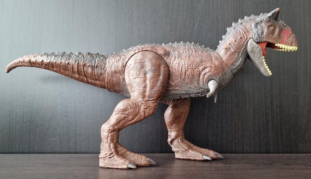 Jurassic World Primal Attack Dino Toro Carnotaurus, Ophalen of Verzenden, Gebruikt