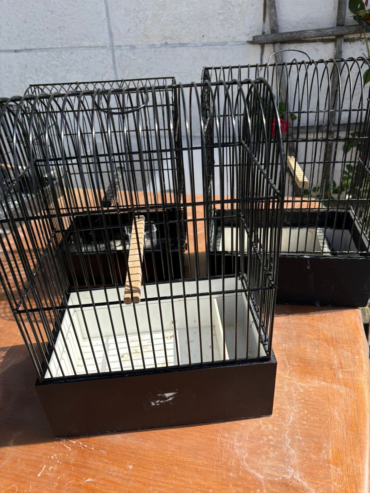 3 kooien, Ophalen, Zo goed als nieuw, Metaal, Vogelkooi