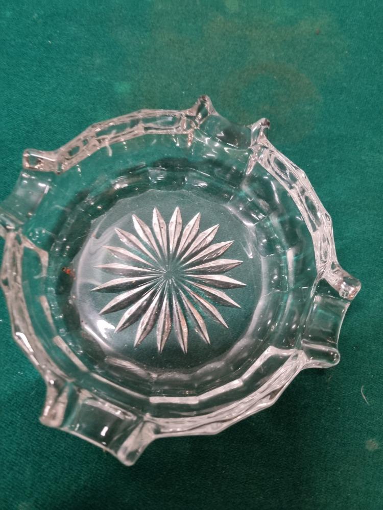 asbak kristal glas vintage, Ophalen of Verzenden, 'T Olde Gre-j, Info@toldegrej.nl, Endepoelstraat 20f Didam