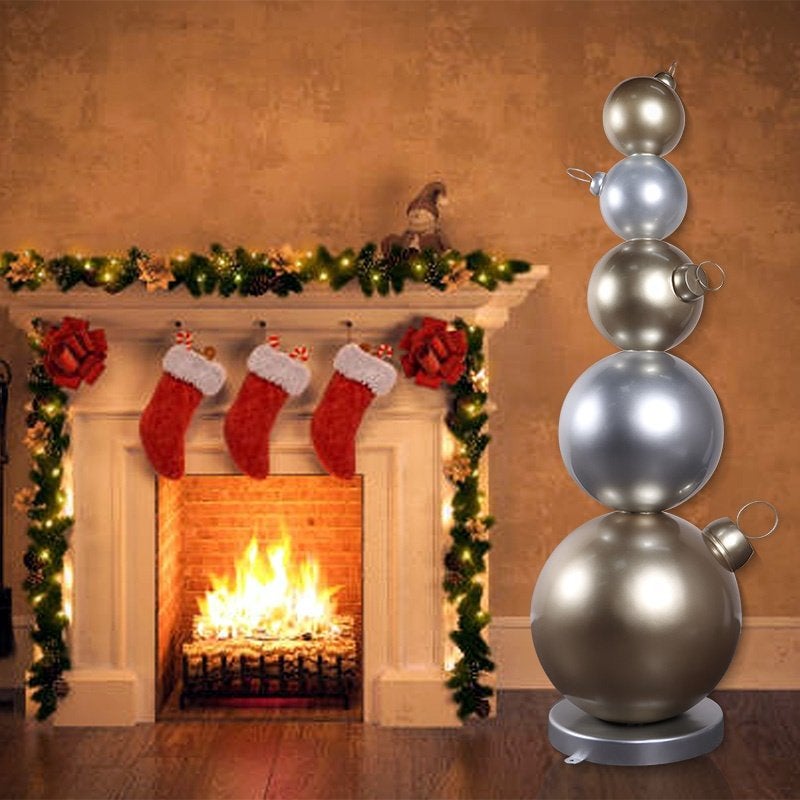 Christmas Ball Stack – Kerstbal Hoogte 216 cm, Ophalen, HorecaBeelden, Nieuw, HorecaBeelden