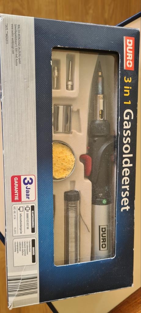 Gassoldeerbout, Ophalen of Verzenden, Gebruikt