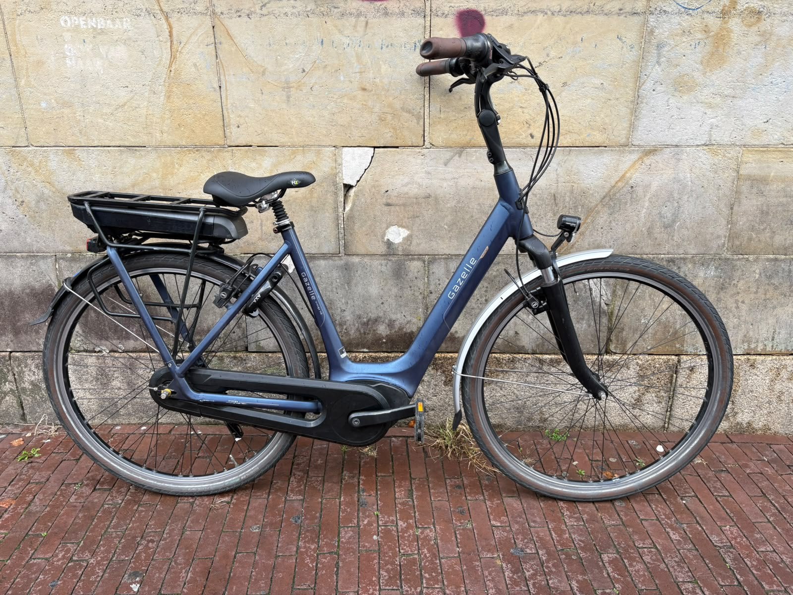 Gazelle elektrische orange ltd dames fiets 53cm, 53 tot 56 cm, Ophalen of Verzenden, Zo goed als nieuw, Gazelle