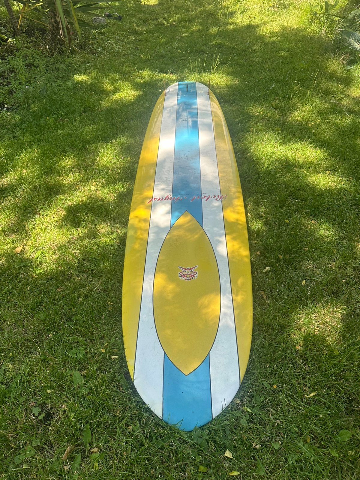 Robert August longboard 9’6, Ophalen, Gebruikt, Longboard
