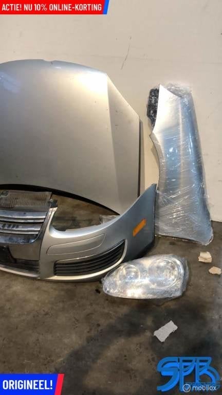 Voorkop JETTA V GOLF 5 VARIANT 2.0 TDI FRONT LA7W USA KOP, Gebruikt, Volkswagen, Ophalen of Verzenden, Volkswagen