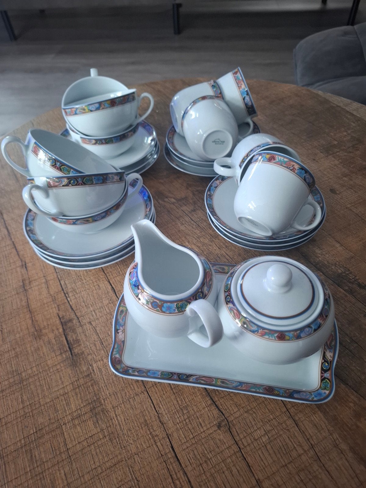 Kronester Bavaria Servies Set - Vintage Porselein, Ophalen of Verzenden, Porselein, Overige stijlen, Kop(pen) en/of Schotel(s)