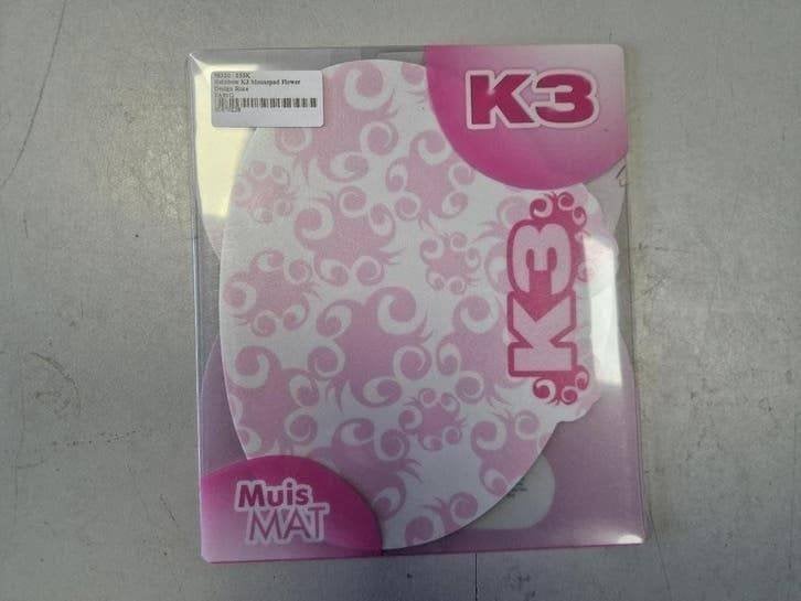Collectors Item K3 Eerste Bezetting Muismat Roze Wit, Ophalen of Verzenden, Nieuw