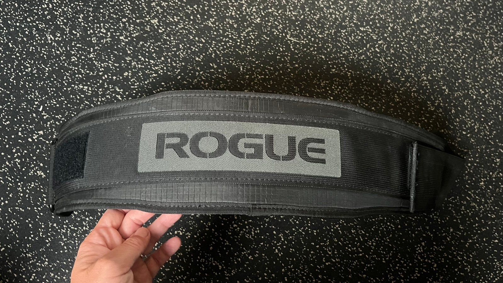 2x Rogue USA Nylon Weightlifting Belt - S, Ophalen, Zo goed als nieuw, Overige typen