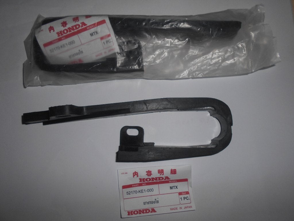 Nieuwe Honda MTX125R/200R Ketting Rubbers ( Slider,Chain ), Verzenden
