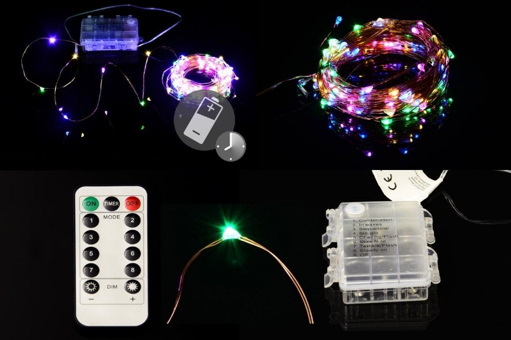 RGB-Led-Verlichting. Dimbaar. 8-Funkties + Afstandsbediening, Ophalen of Verzenden, Nieuw