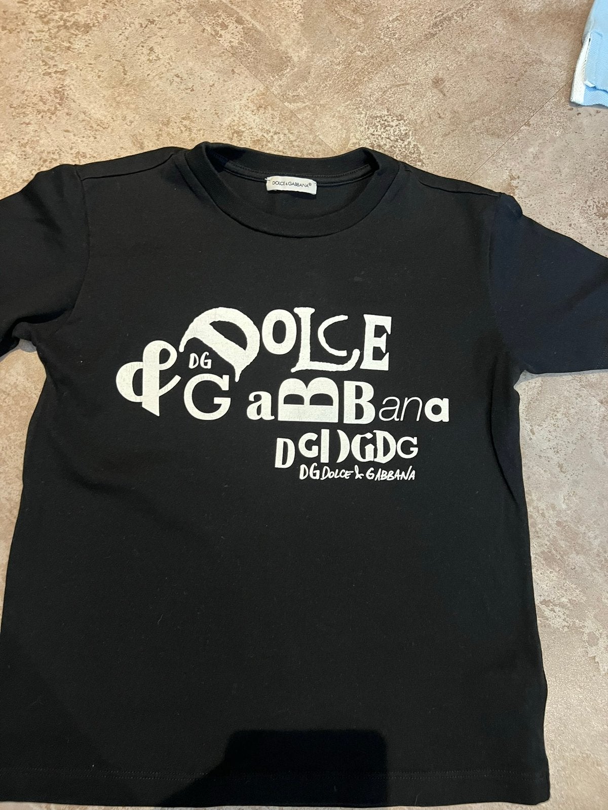 Dolce&Gabbana shirt maat 98 origineel zgan wit zwart, Kinderen en Baby's, Kinderkleding | Maat 98, Dolce&Gabbana, Ophalen of Verzenden