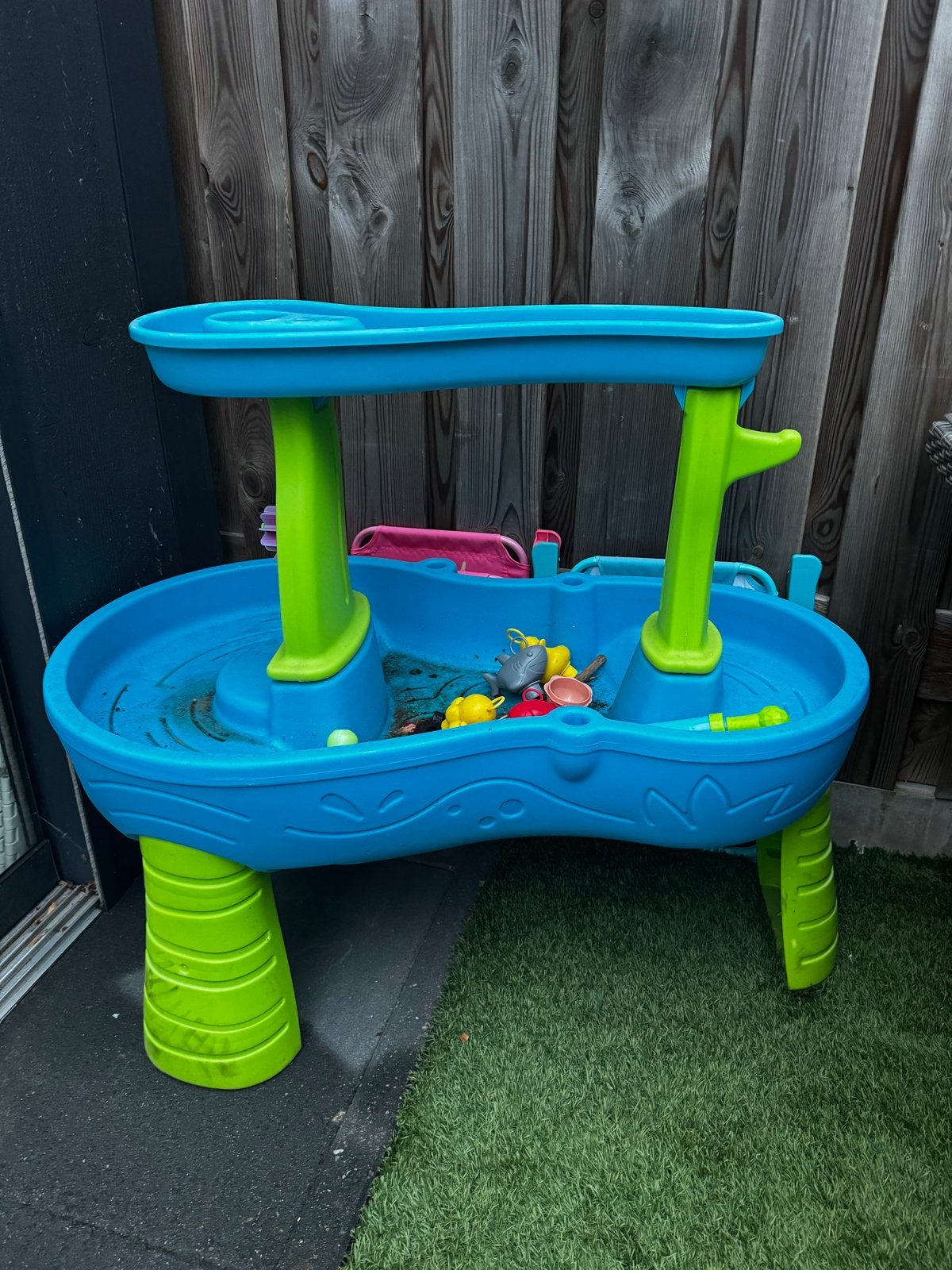 Grote watertafel - zelf schoonmaken, Ophalen of Verzenden, Gebruikt