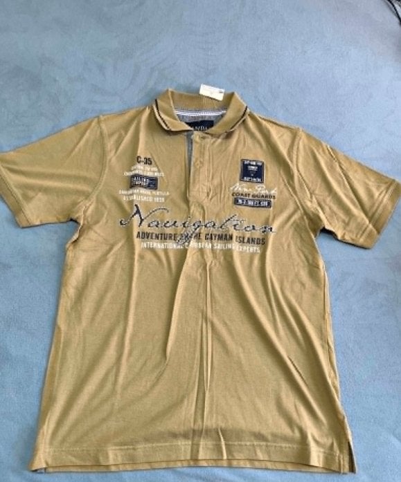 Heren C&A polo bruin, Kleding | Heren, Overige kleuren, Nieuw, Maat 46 (S) of kleiner, C&A