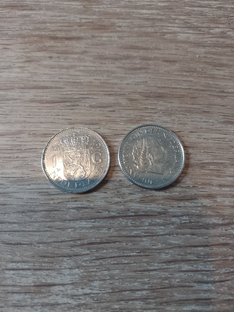 Gulden munten, Postzegels en Munten, Munten | Nederland, Ophalen of Verzenden, Koningin Wilhelmina, 1 gulden, Setje