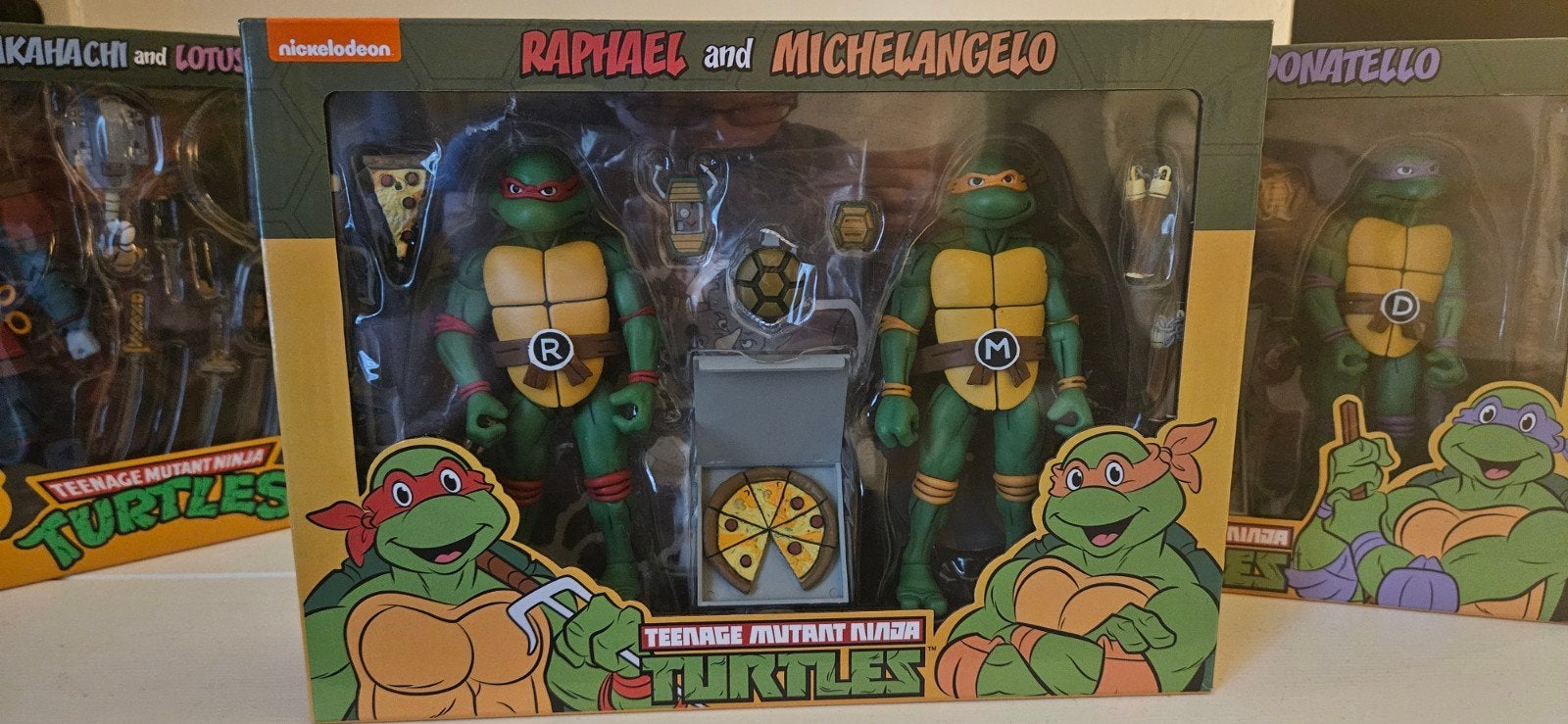 Neca Teenage Mutant Ninja Turtles Raphael & Michelangelo, Ophalen of Verzenden, Nieuw